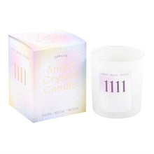 Load image into Gallery viewer, 1111 Angel Number Crystal Chip Candle