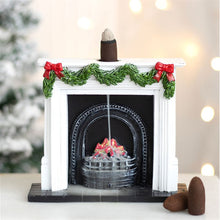 Load image into Gallery viewer, Christmas Fireplace Backflow Incense Burner