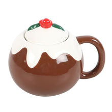 Load image into Gallery viewer, Christmas Pudding Shaped Mug