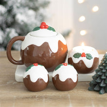 Load image into Gallery viewer, Christmas Pudding Shaped Mug