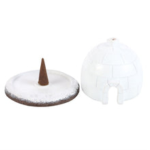 Load image into Gallery viewer, Winter Igloo Incense Cone Burner