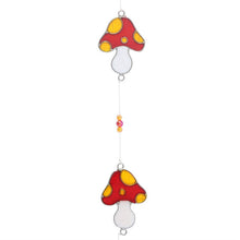 Load image into Gallery viewer, String of Mushroom Suncatchers