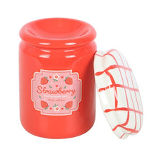 Load image into Gallery viewer, Strawberry Jam Jar Oil Burner and Wax Warmer