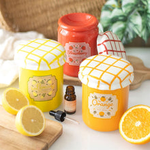 Load image into Gallery viewer, Orange Marmalade Jar Oil Burner and Wax Warmer