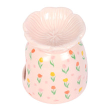 Load image into Gallery viewer, Tulip Print Oil Burner and Wax Warmer