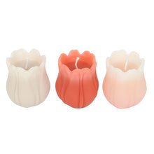 Load image into Gallery viewer, Set of 3 Tulip Shaped Candles