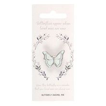 Load image into Gallery viewer, Butterflies Appear Enamel Butterfly Pin