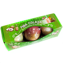 Load image into Gallery viewer, Set of Three Piña Colada Bath Bombs