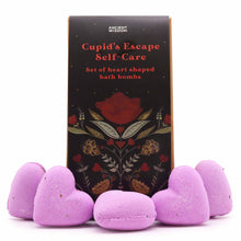 Load image into Gallery viewer, Cupids Escape Self Care Bath Heart Gift Set