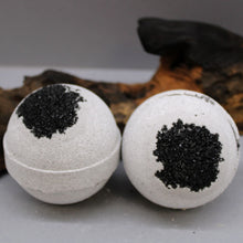 Load image into Gallery viewer, Charcoal Bath Bomb - Sea Salt & Moss