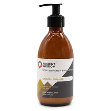 Load image into Gallery viewer, Ginger & Orange Hand & Body Lotion 300ml