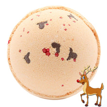 Load image into Gallery viewer, Reindeer and Red Nose Bath Bomb - Toffee & Caramel