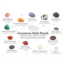 Load image into Gallery viewer, Gemstone Bath Bomb - Mistress Fragrance