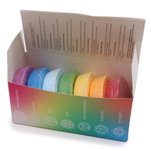Load image into Gallery viewer, Chakra Bath Fizz - Large Box - Chakra Harmony & Inner Glow