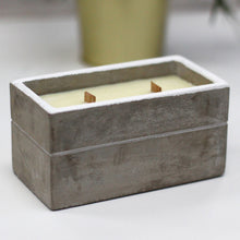 Load image into Gallery viewer, Large Concrete Candle Box - Spiced South Sea Lime