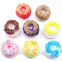 Load image into Gallery viewer, Blackberry and Almond Bath Donuts