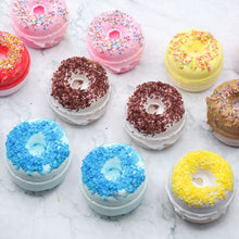 Load image into Gallery viewer, Blackberry and Almond Bath Donuts