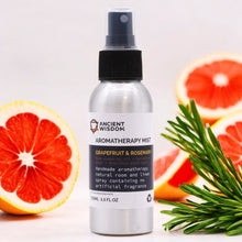 Load image into Gallery viewer, 100ml Essential Oil Mist - Graperfruit and Rosemary