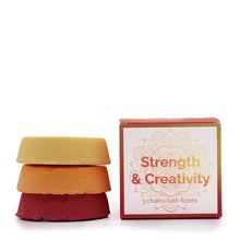 Load image into Gallery viewer, Chakra Bath Fizz - Small box - Strength & Creativity