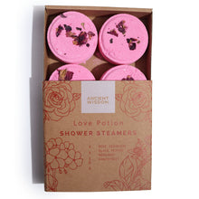Load image into Gallery viewer, Zen Shower Steamers - Therapy Wellness Gift Set - Love Potion