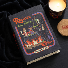 Load image into Gallery viewer, Recipes for Children Book Shaped Storage Box by Steven Rhodes