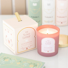 Load image into Gallery viewer, The Love Letter Rose & Vanilla Musk Candle