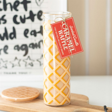 Load image into Gallery viewer, Caramel Waffle Scented Tube Candle
