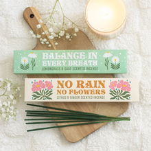 Load image into Gallery viewer, Set of 2 No Rain, No Flowers Incense Stick Packs