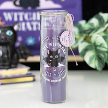 Load image into Gallery viewer, Of Whiskers and Wings Lavender Tube Candle