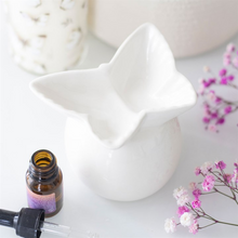 Load image into Gallery viewer, White Butterfly Oil Burner