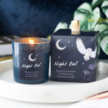 Load image into Gallery viewer, Night Owl Lavender & Chamomile Candle
