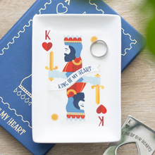 Load image into Gallery viewer, King of My Heart Catch All Dish