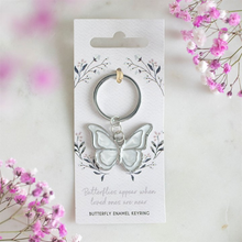 Load image into Gallery viewer, Butterflies Appear Keyring