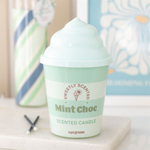 Load image into Gallery viewer, Mint Choc Ice Cream Scented Candle