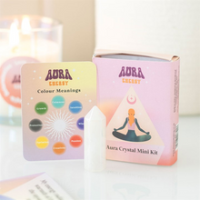 Load image into Gallery viewer, Aura Reading Crystal Point Mini Kit