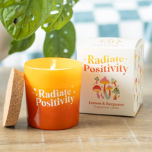 Load image into Gallery viewer, Radiate Positivity Lemon & Bergamot Candle