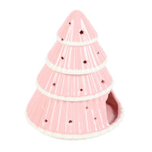 Load image into Gallery viewer, Pink Christmas Tree Oil Burner