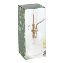 Load image into Gallery viewer, Large Leaf Print Glass Plant Mister