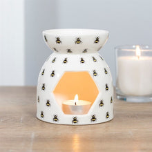 Load image into Gallery viewer, All Over Bee Print Wax Melt Warmer