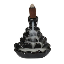 Load image into Gallery viewer, 4-Tier Ripple Backflow Incense Burner
