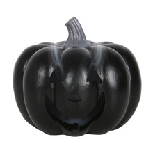Load image into Gallery viewer, Black Pumpkin Incense Cone Holder