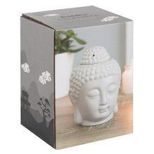 Load image into Gallery viewer, Small Grey Buddha Head Oil Burner