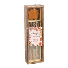 Load image into Gallery viewer, Autumn Leaf Orange & Cinnamon Incense Gift Set