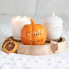 Load image into Gallery viewer, Hello Autumn Pumpkin Oil Burner Wax Warmer