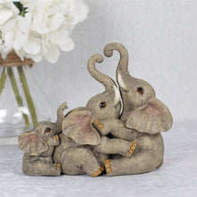 Load image into Gallery viewer, Elephant Family Ornament