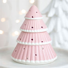 Load image into Gallery viewer, Pink Christmas Tree Oil Burner
