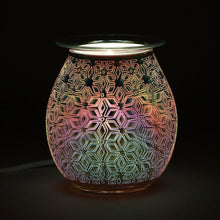Load image into Gallery viewer, 3D Geometric Flower Light Up Electric Wax Melt Warmer