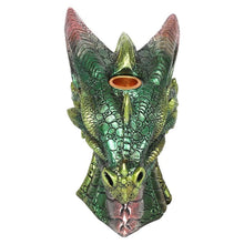 Load image into Gallery viewer, Large Green Dragon Head Backflow Incense Burner