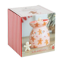 Load image into Gallery viewer, Gingerbread Wax Melt Burner Gift Set