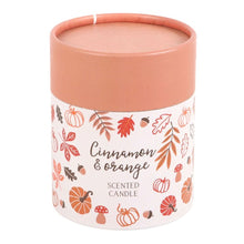 Load image into Gallery viewer, Autumn Leaves Cinnamon & Orange Candle